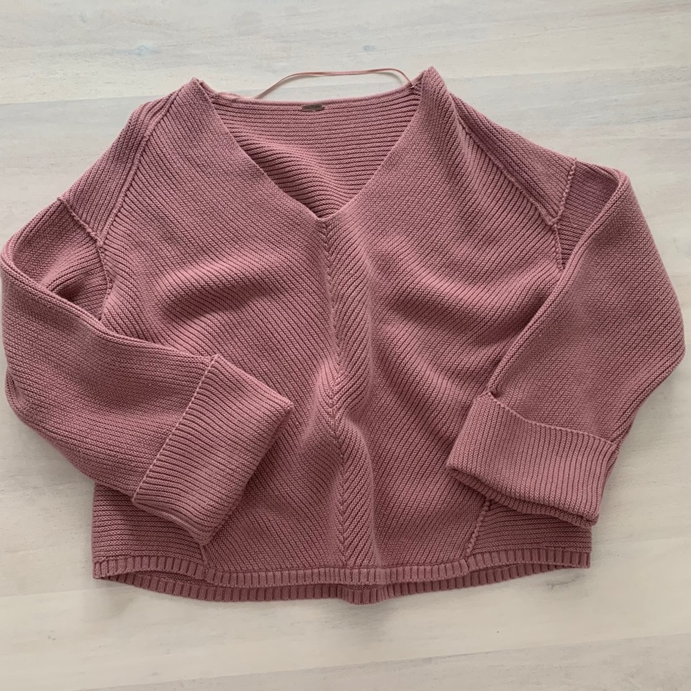 Free People V Neck Sweater